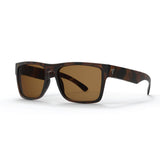 2026 popular matte black sunglasses with brown lens featuring top-quality 2mm nylon lens for clarity, durability, and scratch resistance. Includes best-in-industry bio resin TR90 frame with Valley Rays V logo on the temple arm