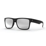 2026 popular matte black sunglasses with silver mirror lens featuring top-quality 2mm nylon lens for clarity, durability, and scratch resistance. Includes best-in-industry bio resin TR90 frame with Valley Rays V logo on the temple arm