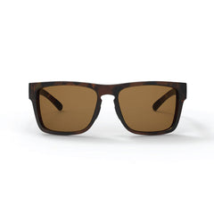 2026 popular matte tortoise sunglasses with brown lens featuring top-quality 2mm nylon lens for clarity, durability, and scratch resistance. Includes best-in-industry bio resin TR90 frame with Valley Rays V logo on the temple arm